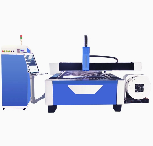 High-Speed 4kW CNC Fiber Laser Cutting Machine for Sheet Metal & Tube