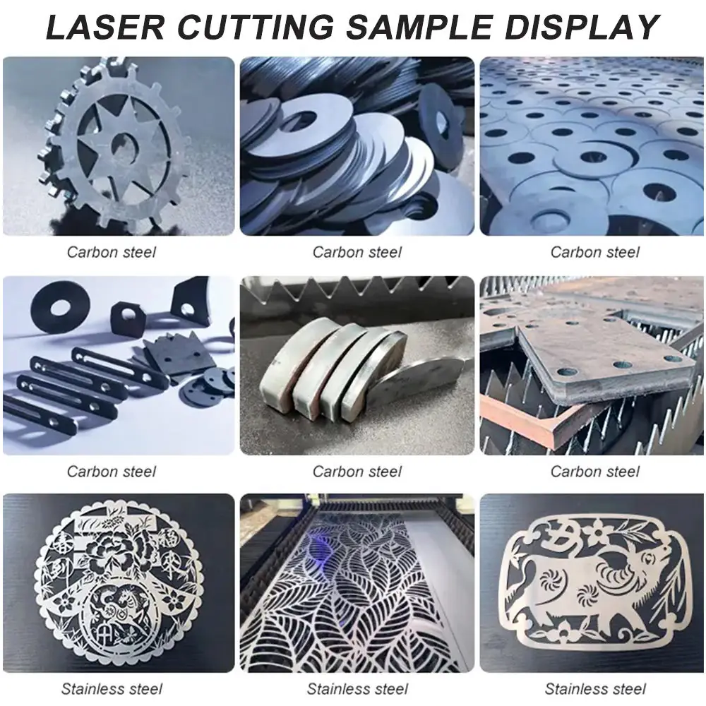 Portable CNC Fiber Laser Cutting Machine for Metal Sheet